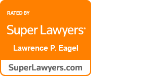 Super Lawyers badge - Lawrence Eagel